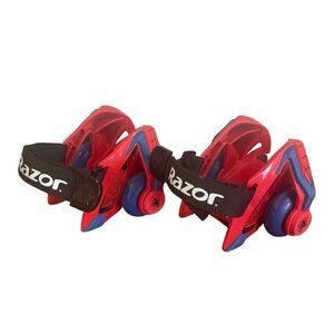Razor Jetts Heel Wheels spiderman marvel adjustable Shoe Skates  Red Kids